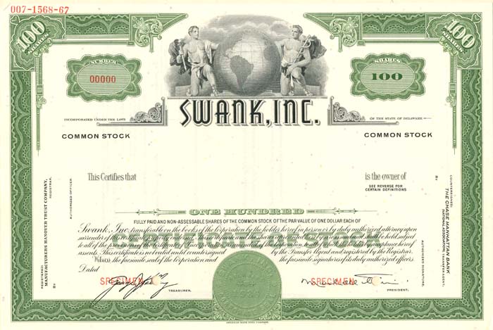 Swank, Inc.